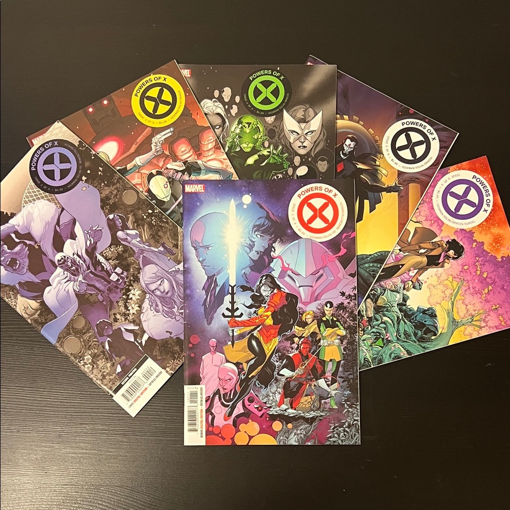 X-Men: Powers of X Limited Series Issues 1 - 6